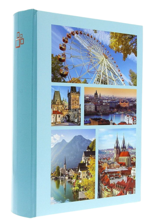 Album kieszeniowy 200/10x15 City View niebieski